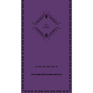 tapis de yoga pro yogom violet